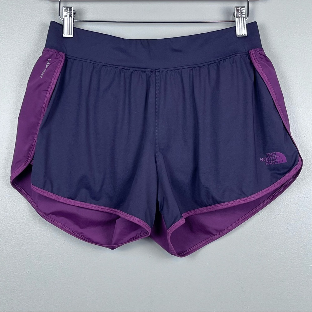 The North Face Women's Versitas Purple Lined Flash Dry Athletic Shorts Size M